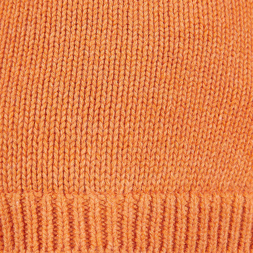 Toshi Organic Earmuff Snowy Beanie - Tangerine