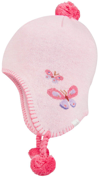 Toshi Organic Earmuff Storytime Beanie - Butterfly Bliss