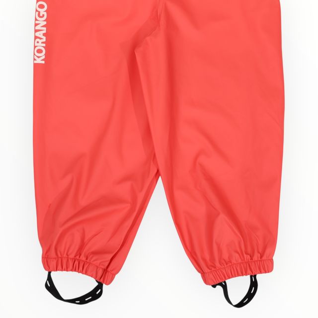 Rain Overalls - Red