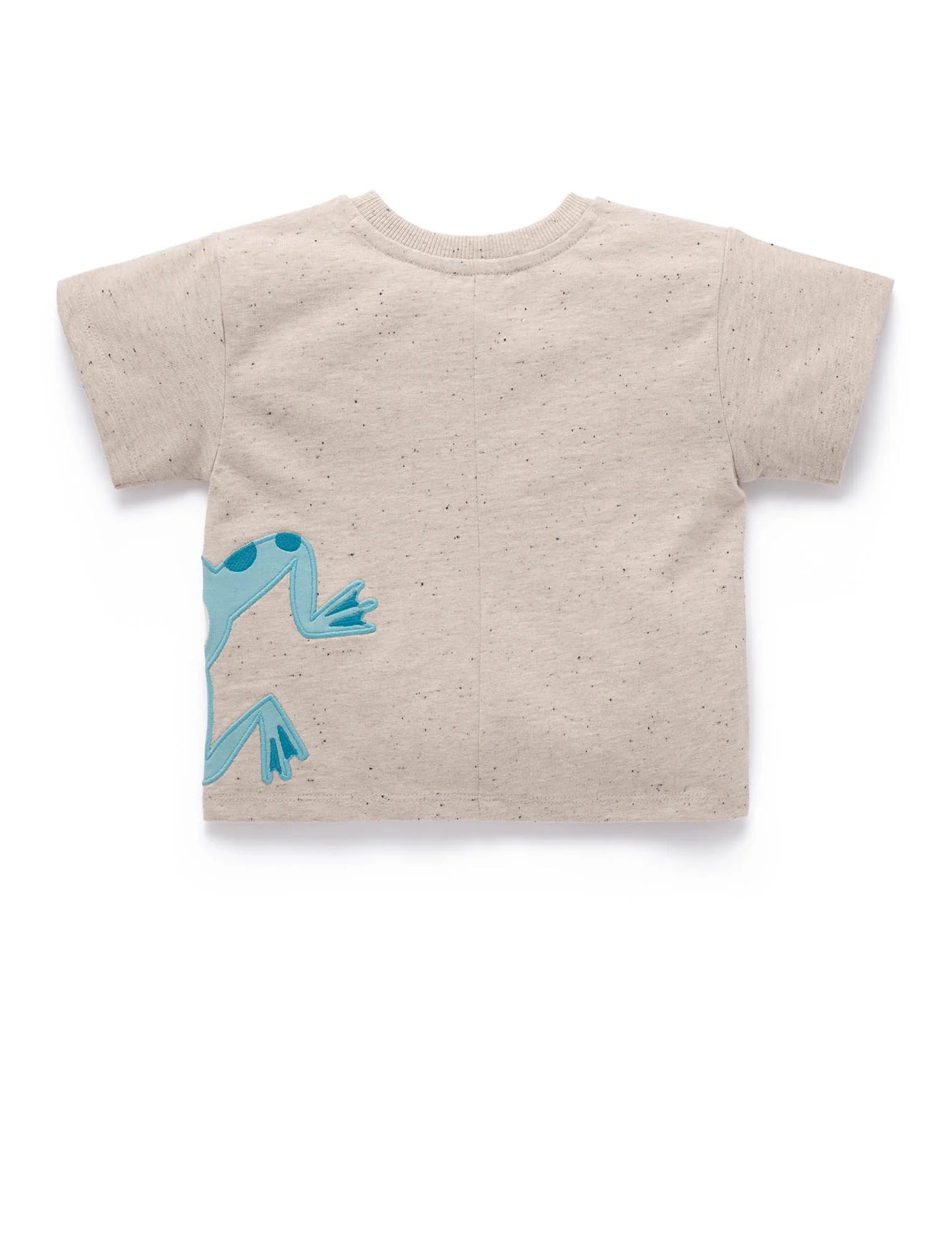 Catching Flies Relaxed Tee - Oatmeal Neppy