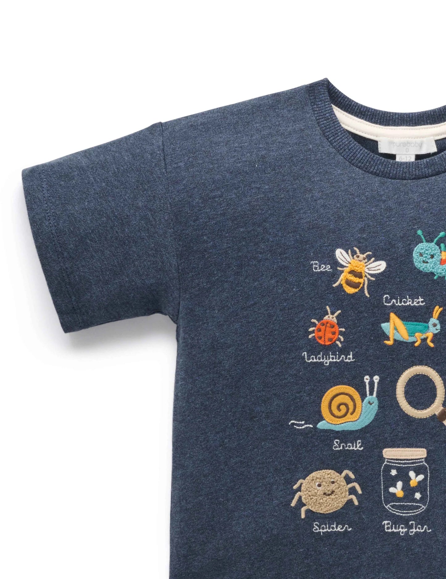 Bugs Relaxed Tee - Denim Melange
