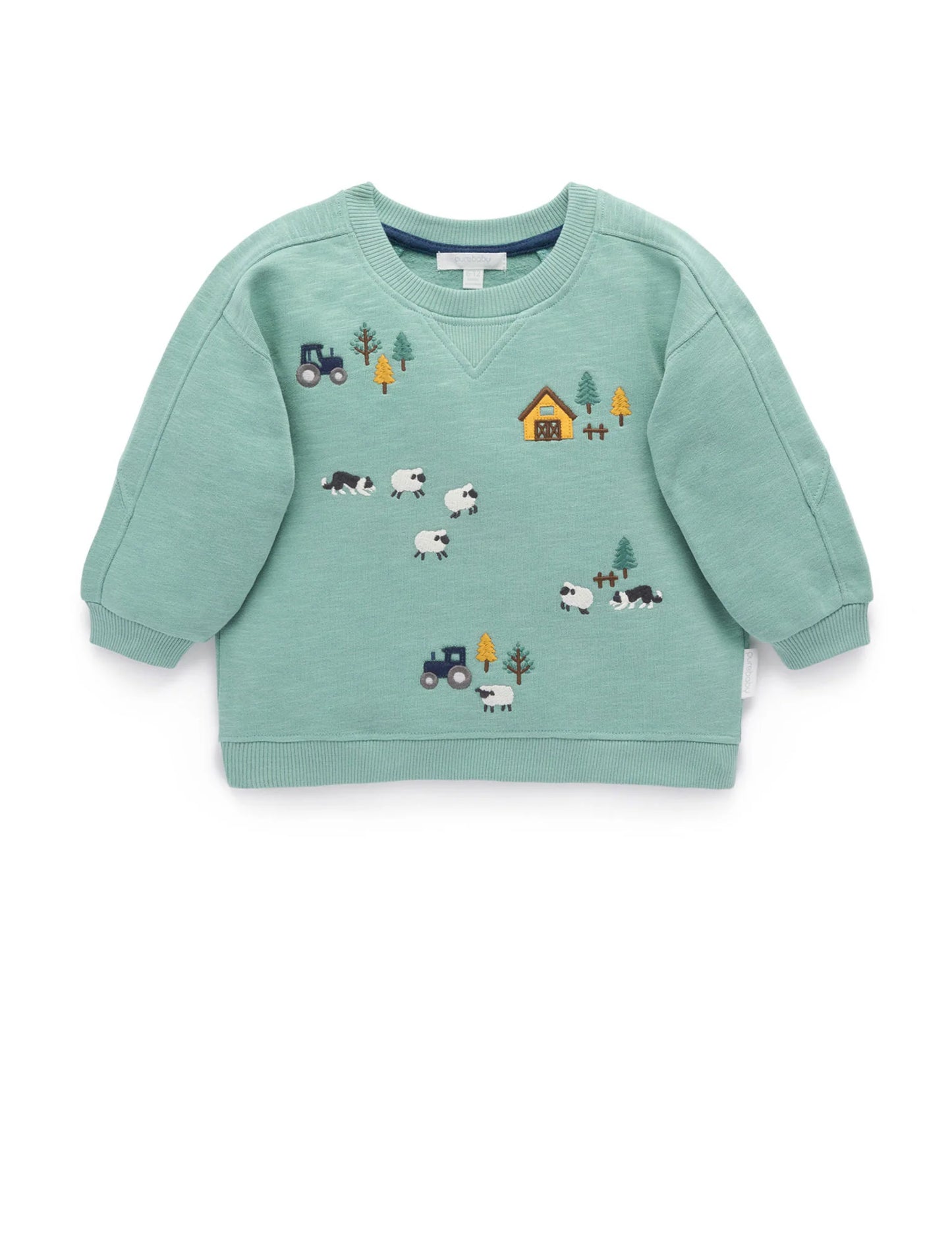 Herding Sheep Windcheater - Pea Green