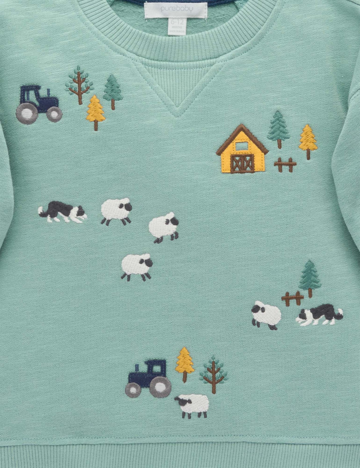 Herding Sheep Windcheater - Pea Green