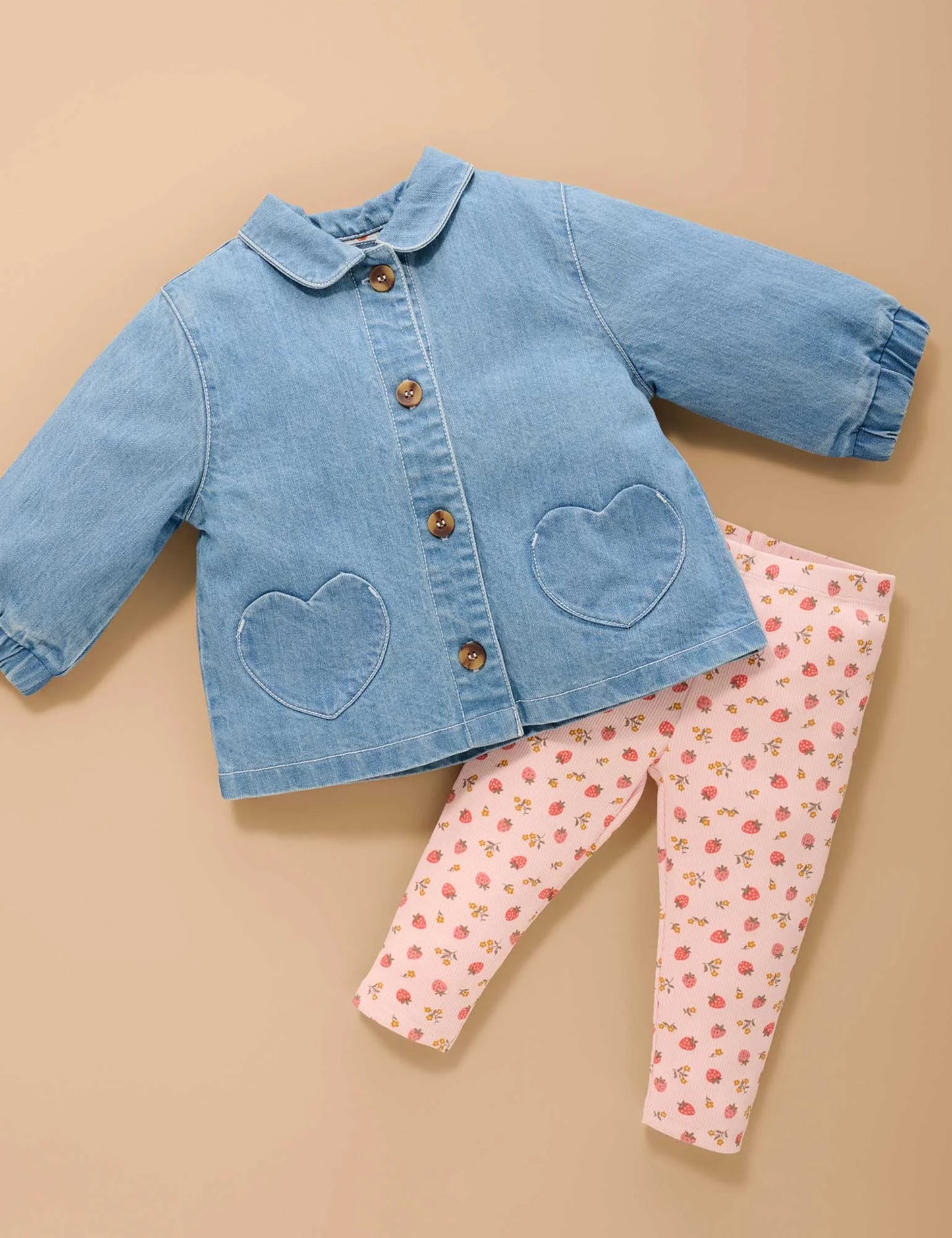 Denim Shacket - Faded Denim