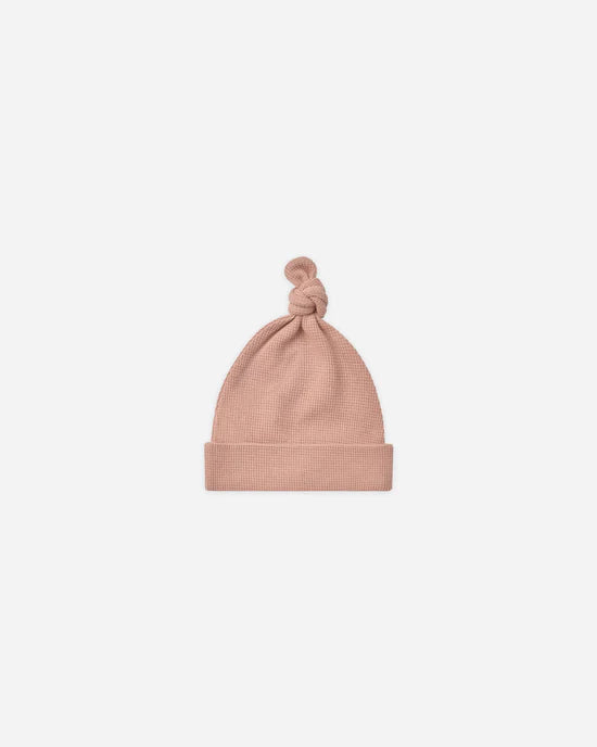 Quincy Mae Knotted Baby Hat - Rose 0-6M