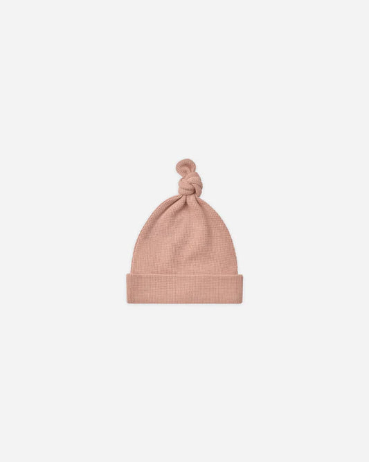 Quincy Mae Knotted Baby Hat  - Rose 0-6M