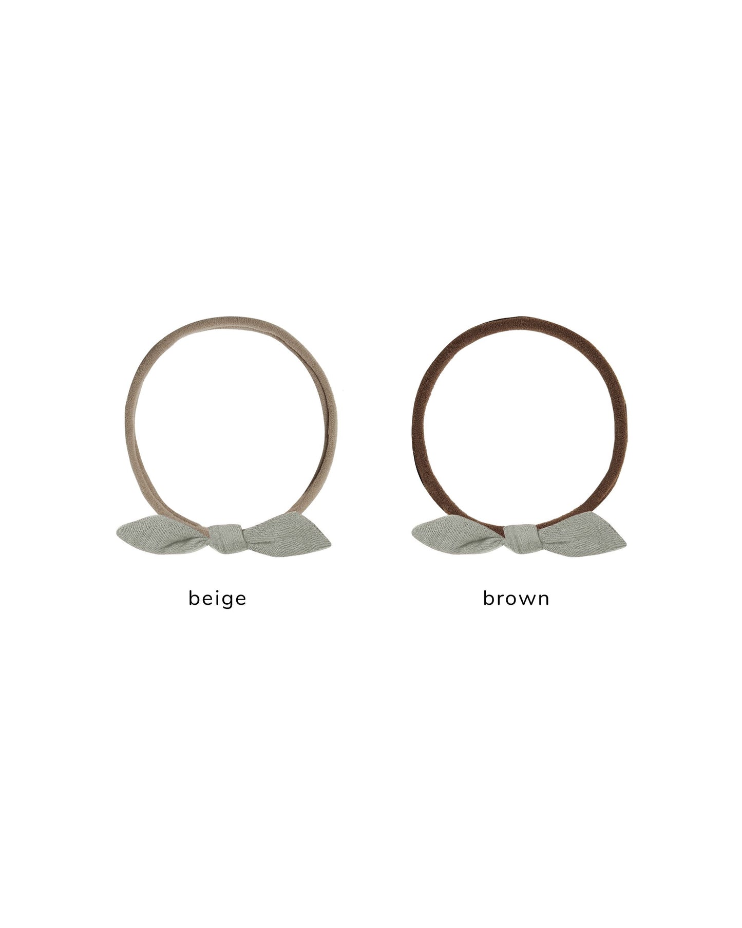 Quincy Mae Knot Headband - Basil