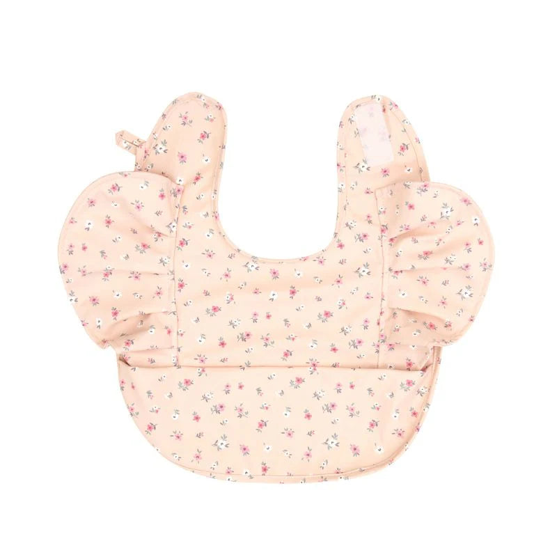 Recycled frills Bib - Daisy