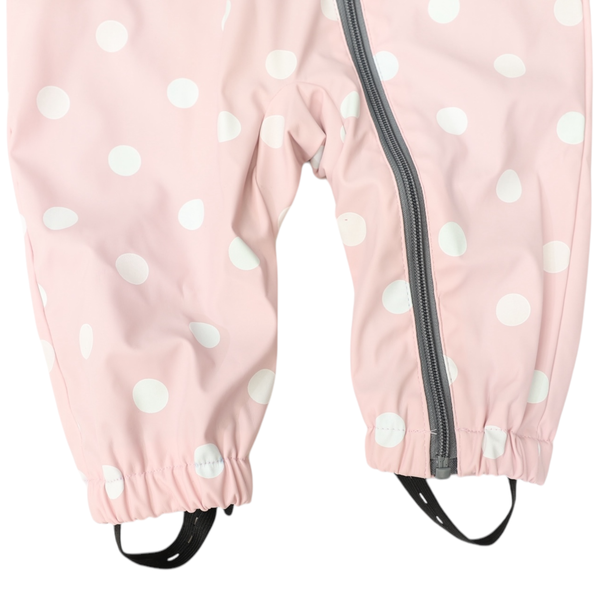 Polkadot Colour Change Rain Suit - Pink