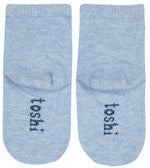 Toshi Organic Ankle Jacquard Socks - Road Trip