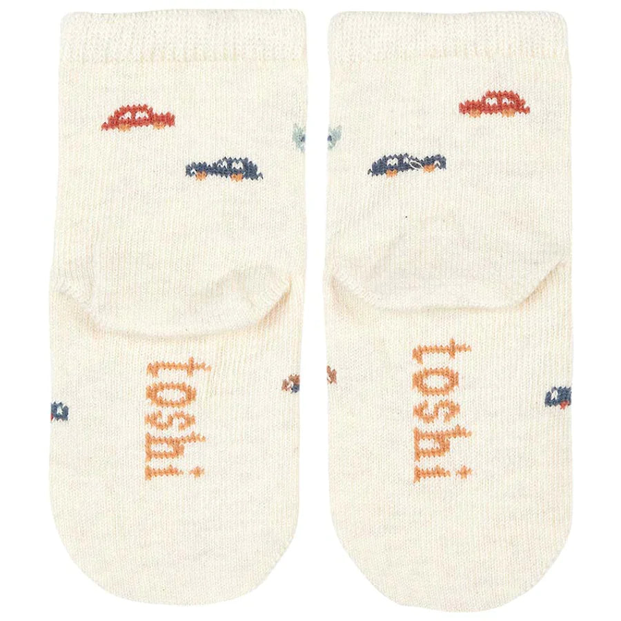 Toshi Organic Ankle Jacquard Socks - Speedie