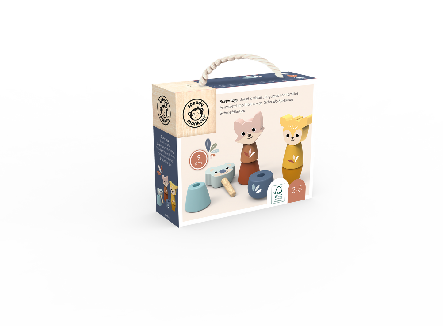 Speedy Monkey Screw Toys
