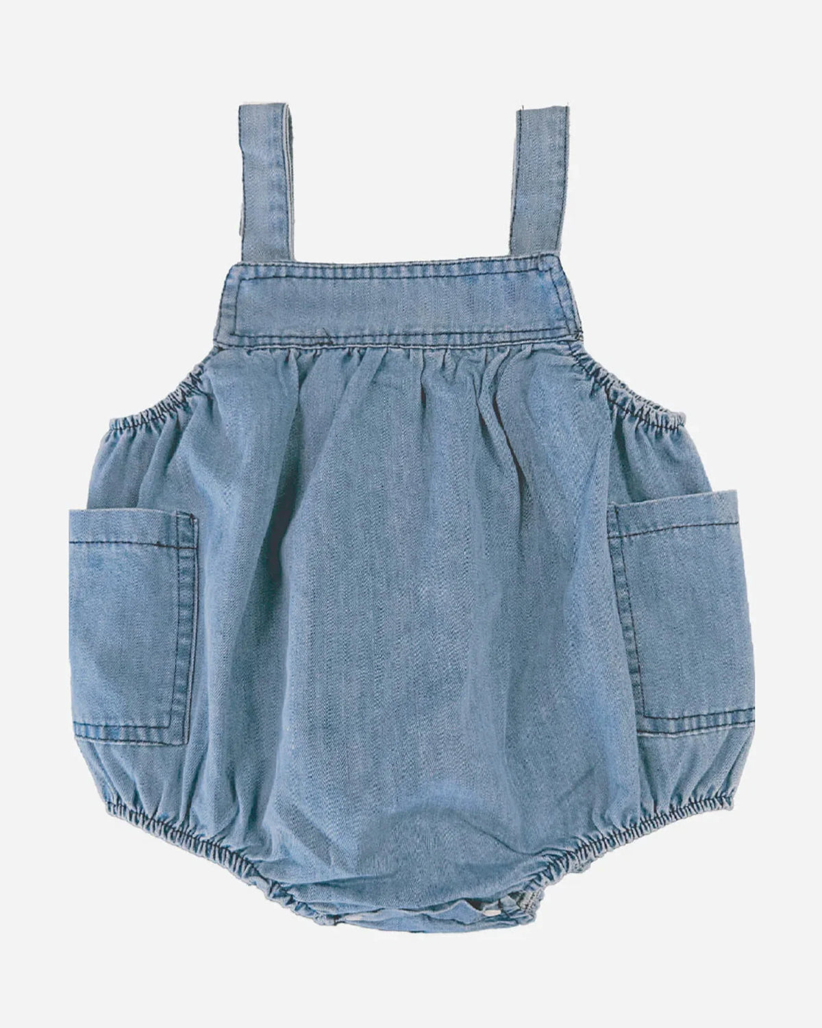Toshi Baby Romper Bubble - Denim
