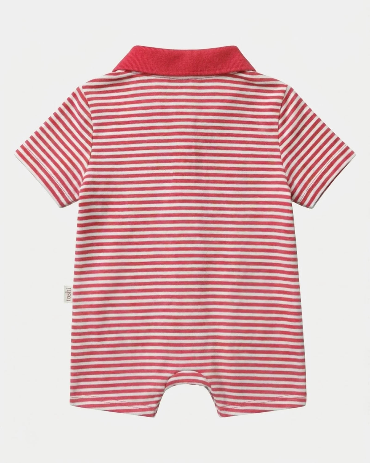 Toshi Onesie S/S Polo Mini - Lobster