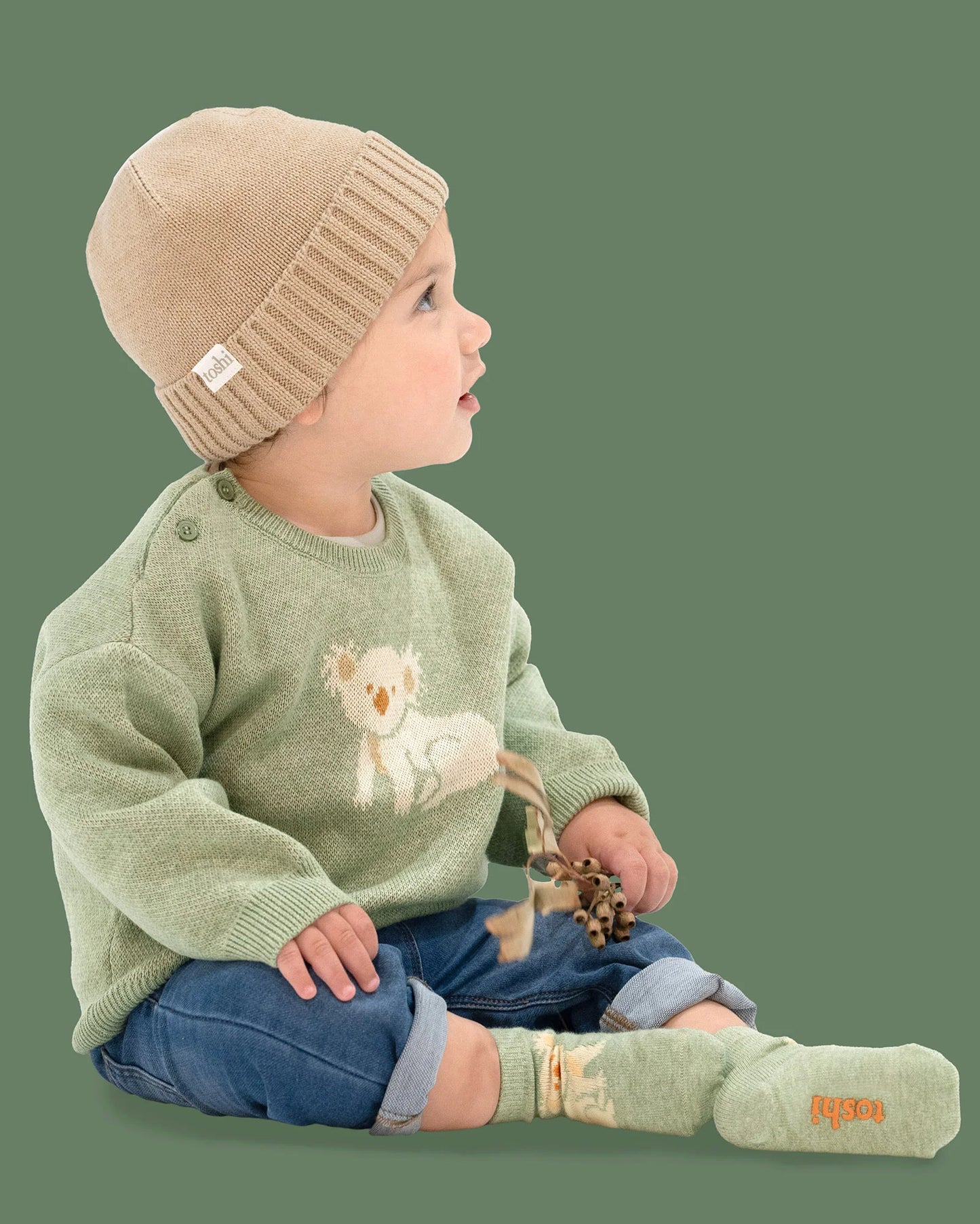 Toshi Organic Rover Beanie - Driftwood