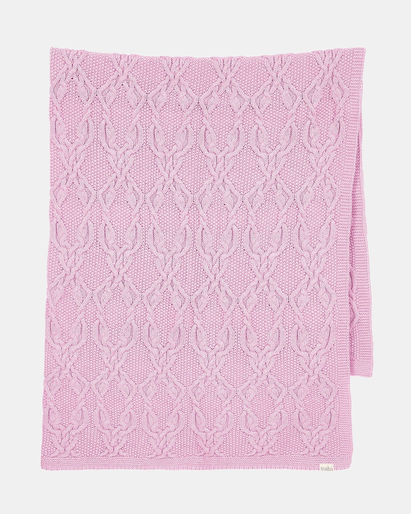 Organic Blanket Bowie - Lavender