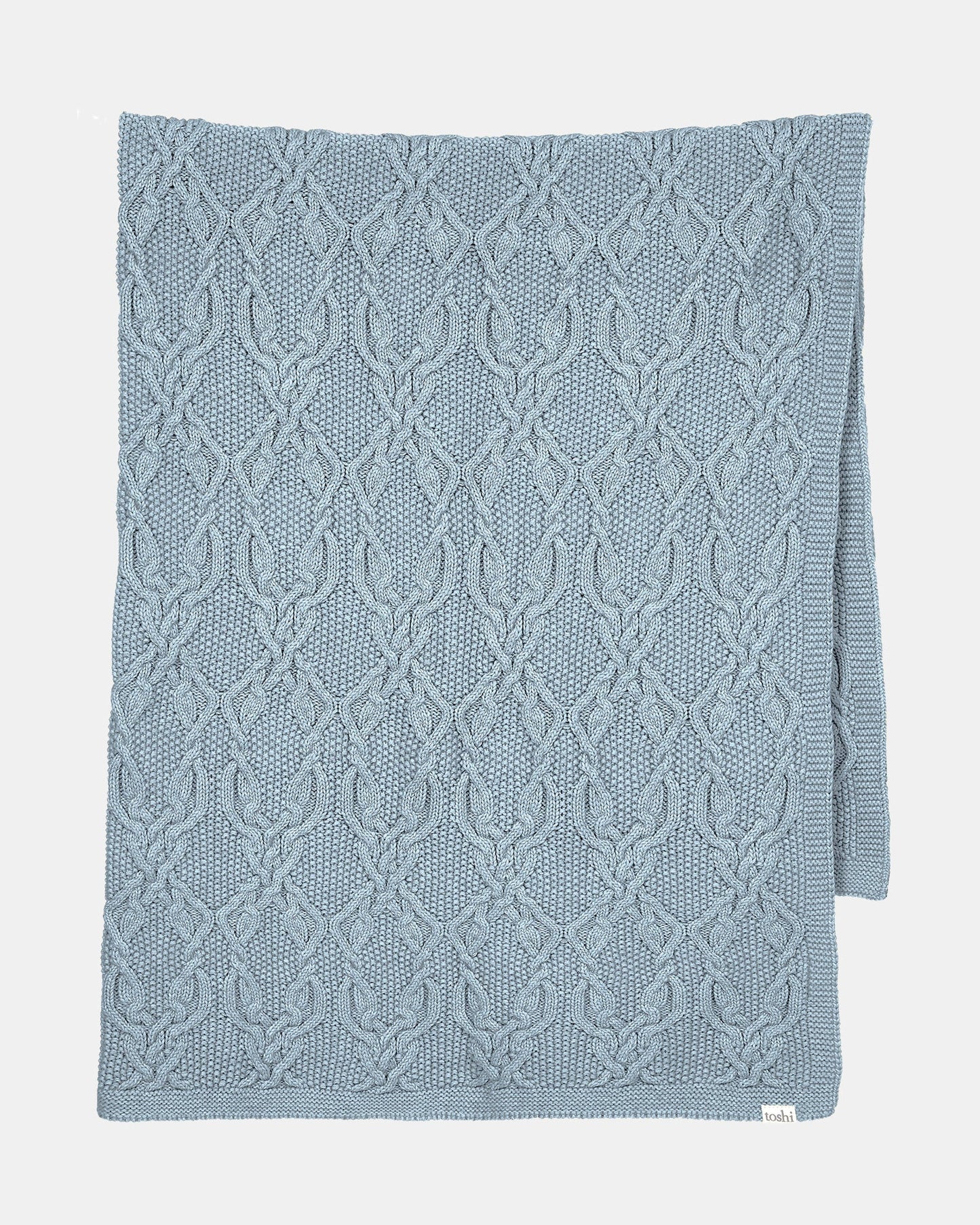 Organic Blanket Bowie - Storm