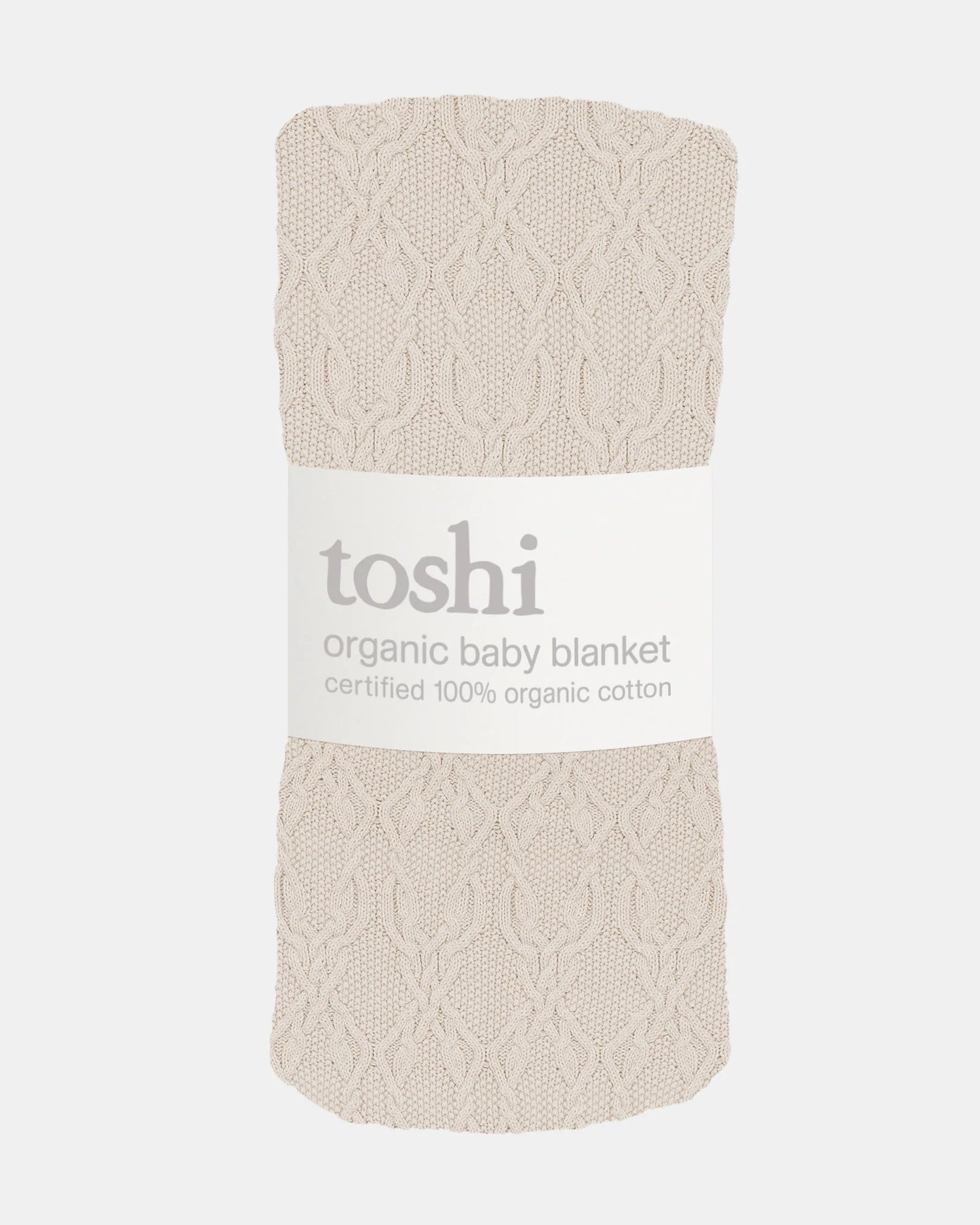 Organic Blanket Bowie - Oatmeal