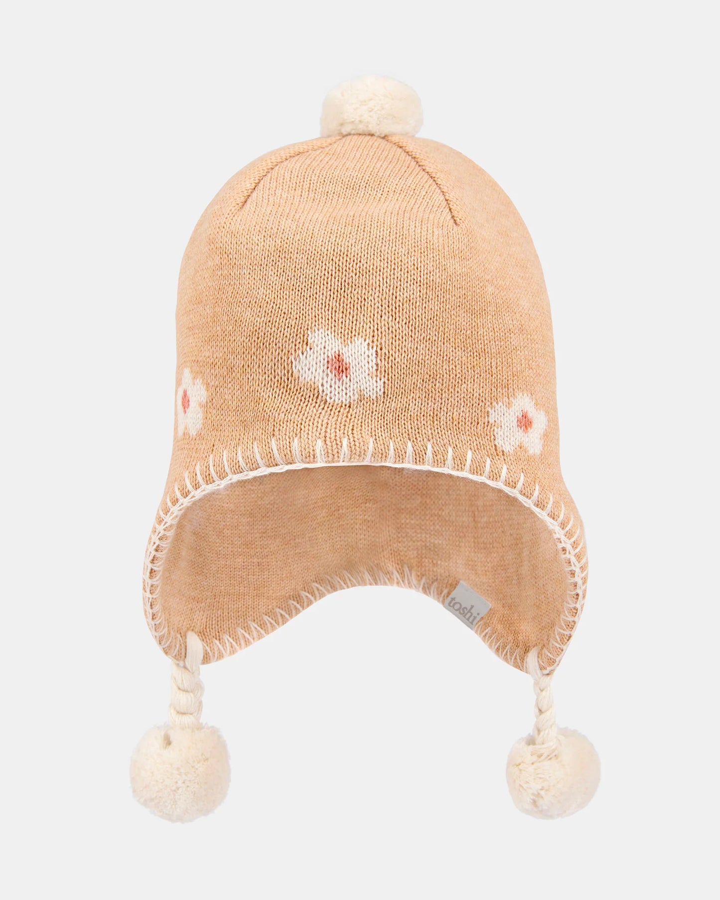 Organic Earmuff Beanie Mystical - Jasmine