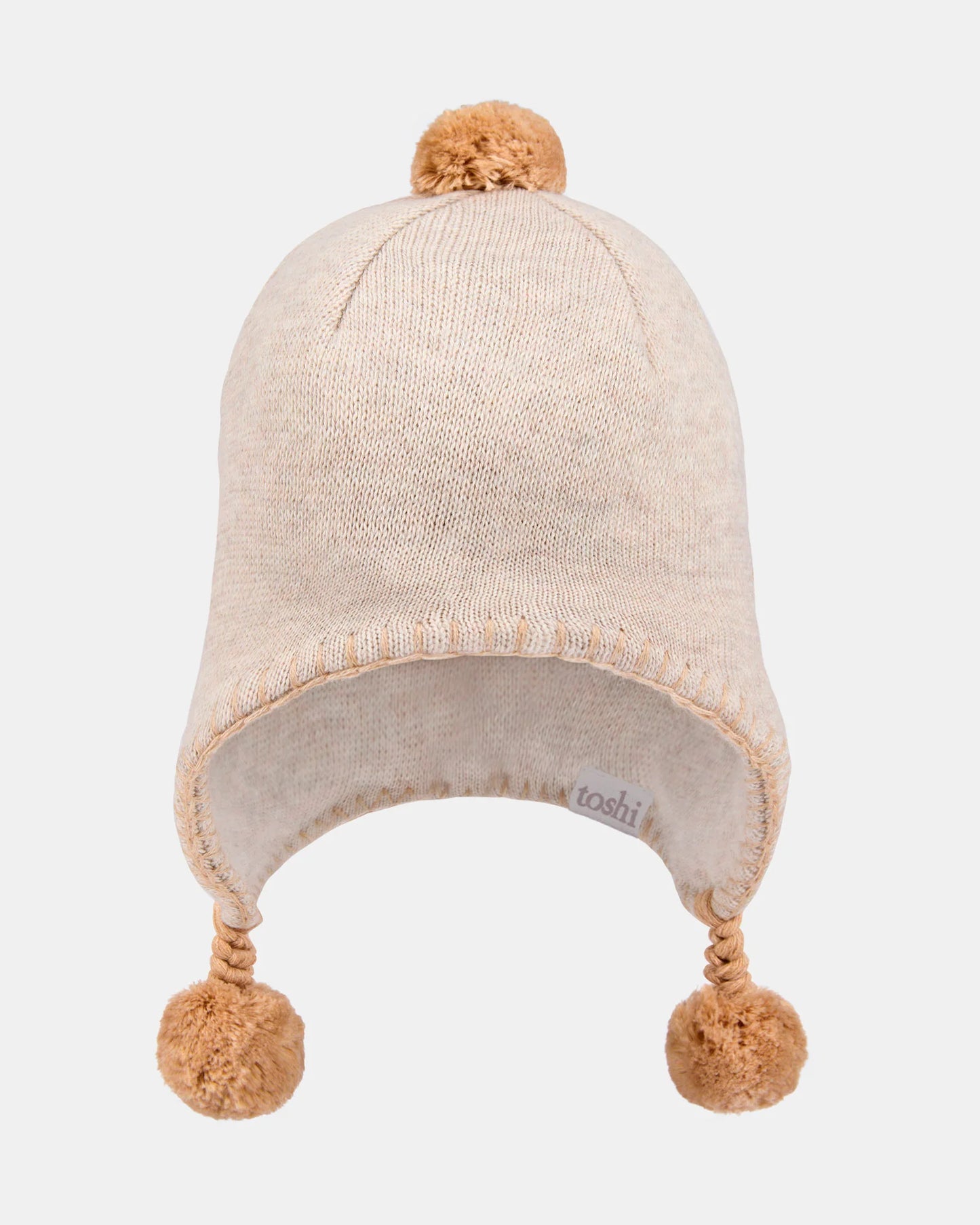 Organic Earmuff Beanie Mystical Puppy Dog