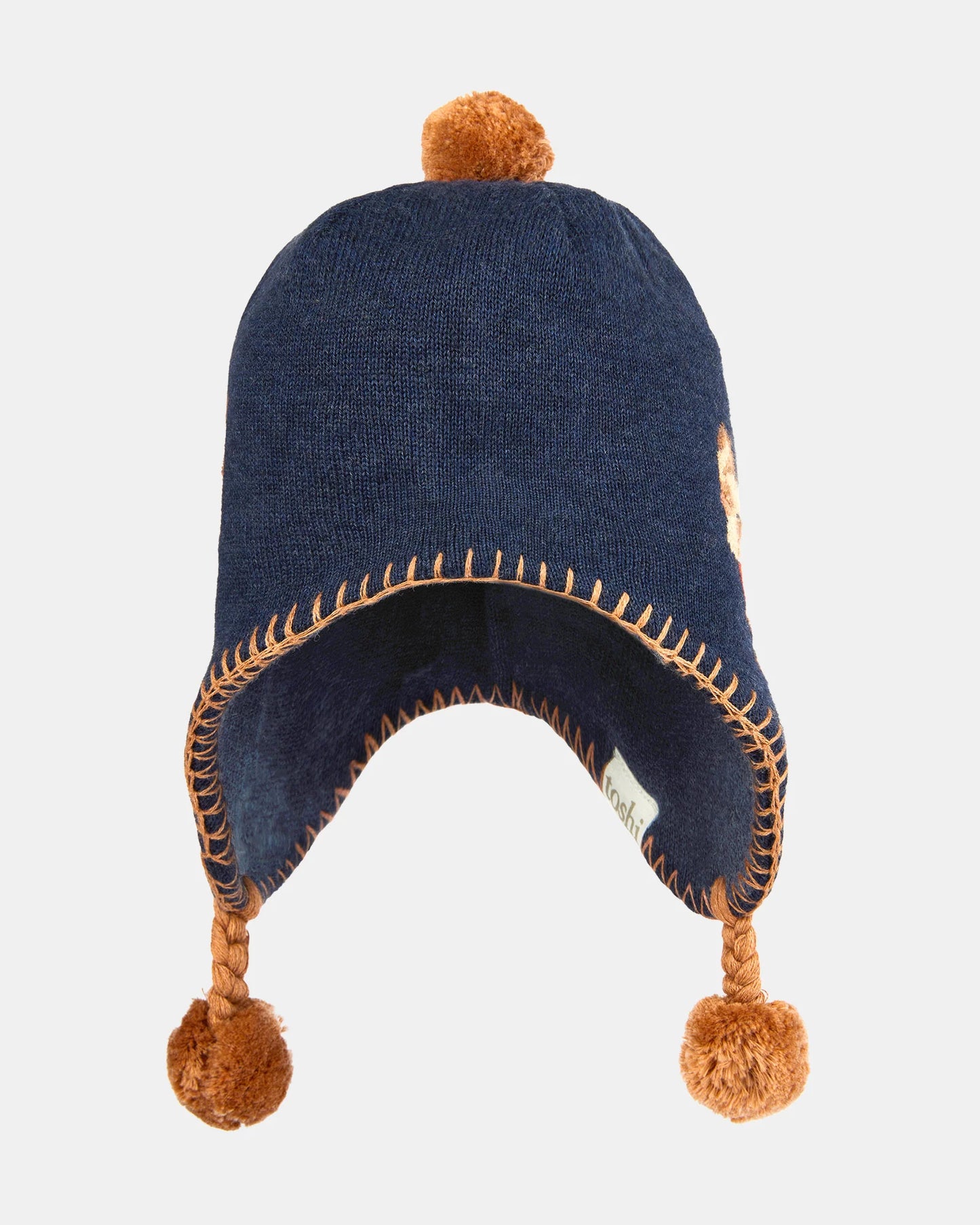 Toshi Organic Earmuff Storytime Beanie - Frenchie