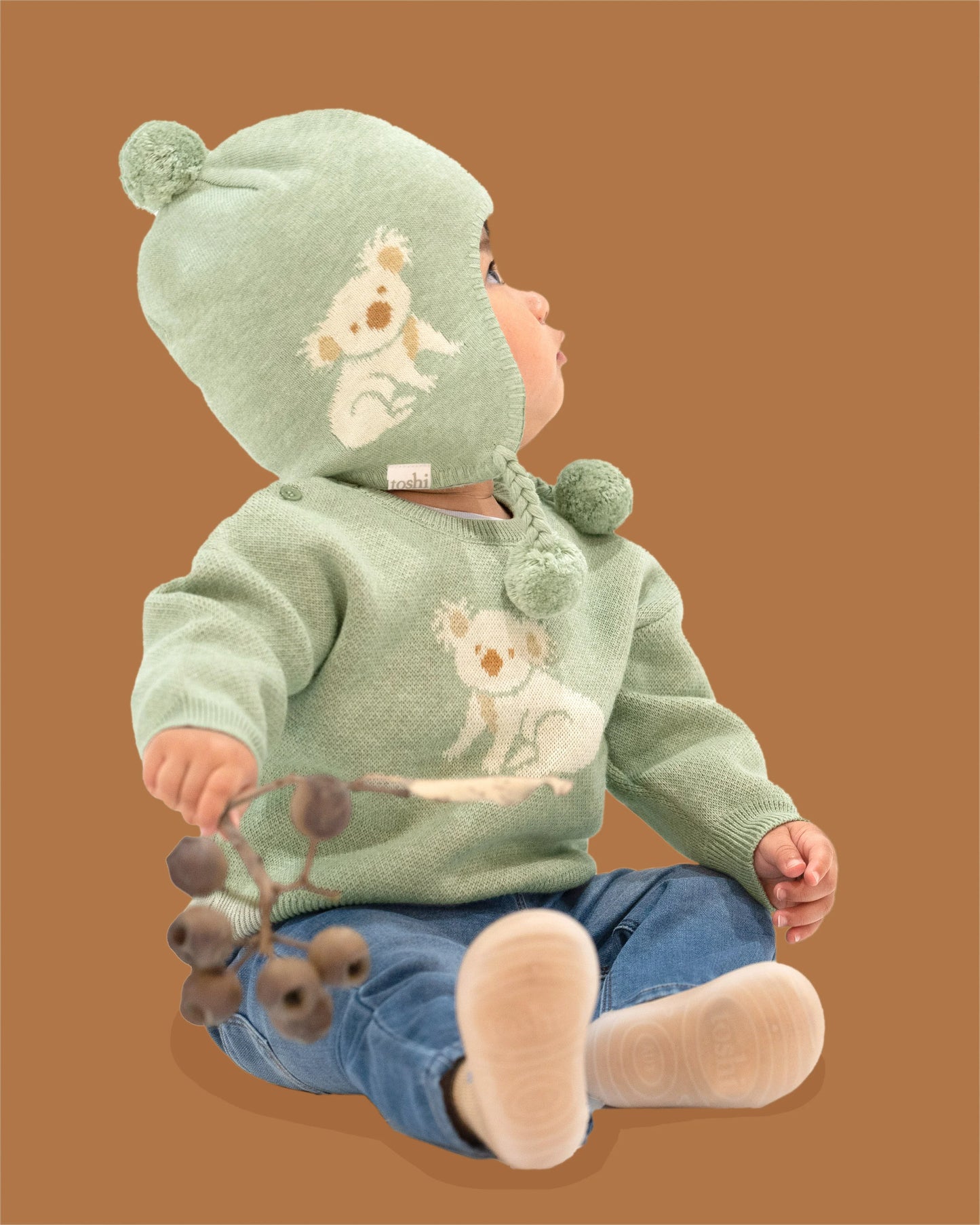 Toshi Organic Storytime Beanie - Koala