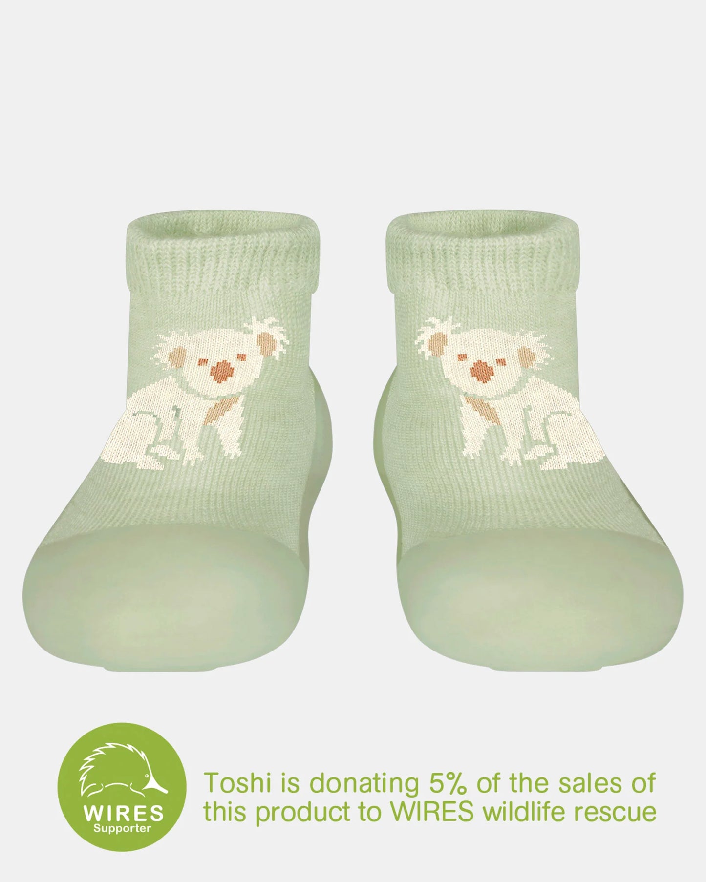 Toshi Hybrid Walking Socks - Koala
