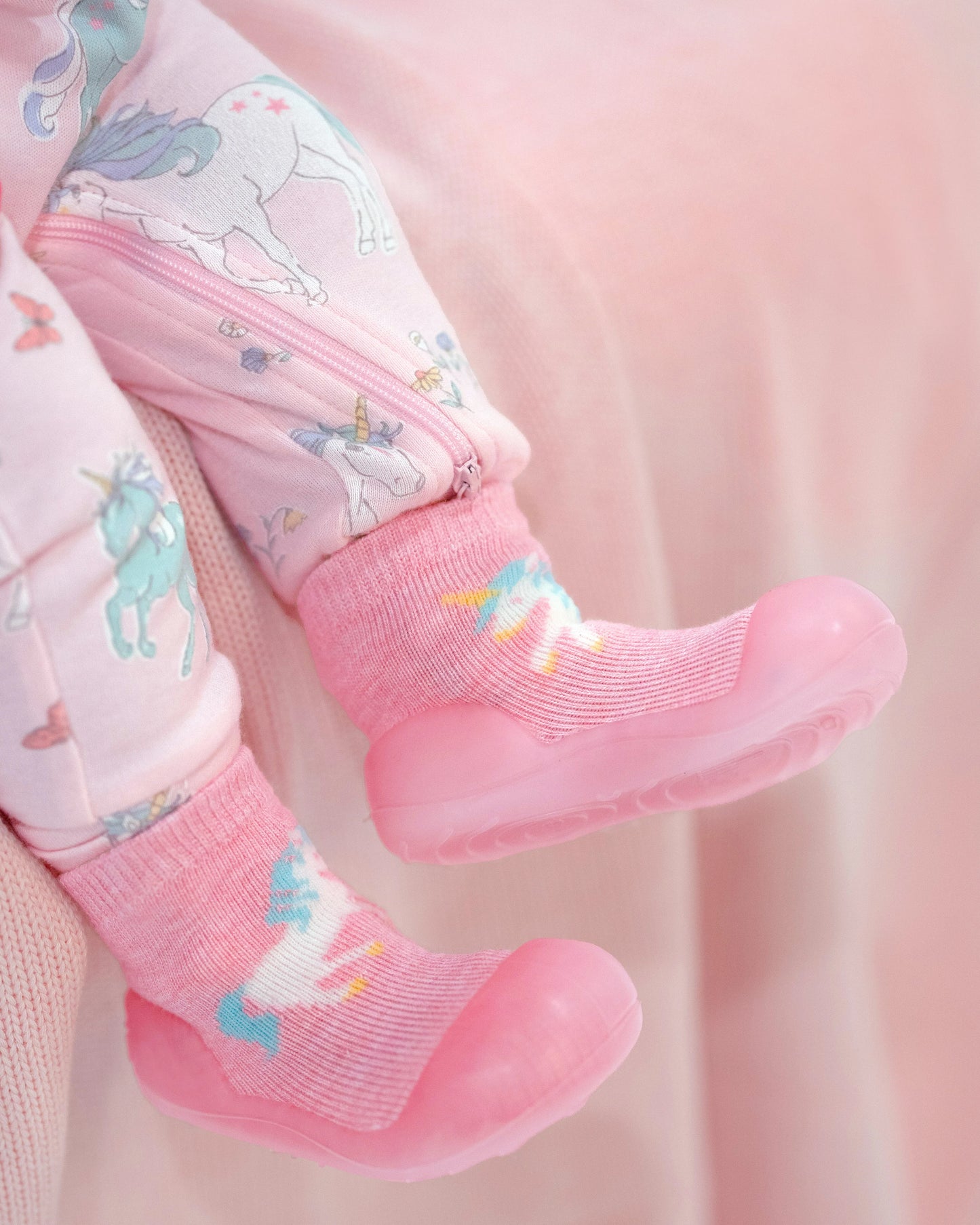 Toshi Hybrid Walking Socks - Unicorn