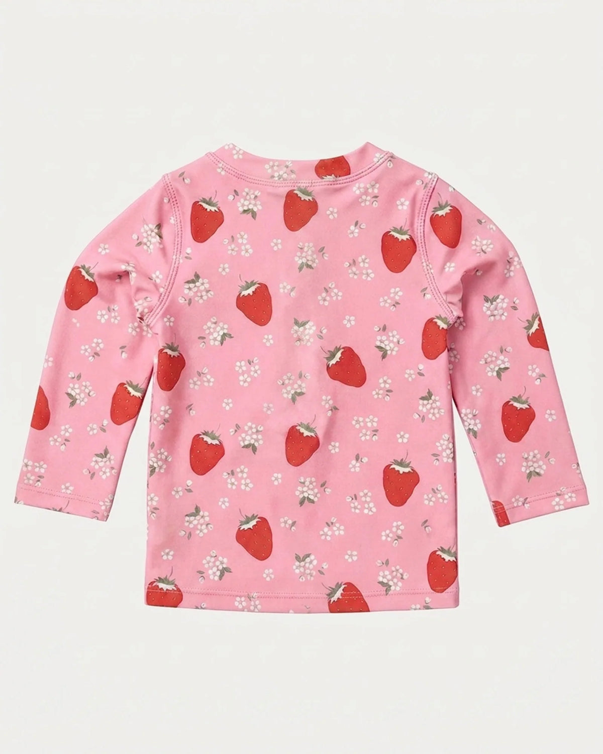 Toshi Swim Rashie L/S Twinkle - Strawberry
