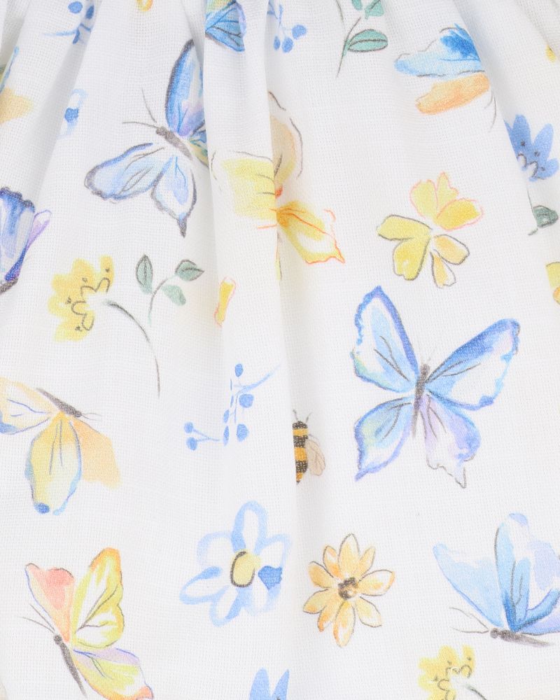 Libby Butterfly Print Dress