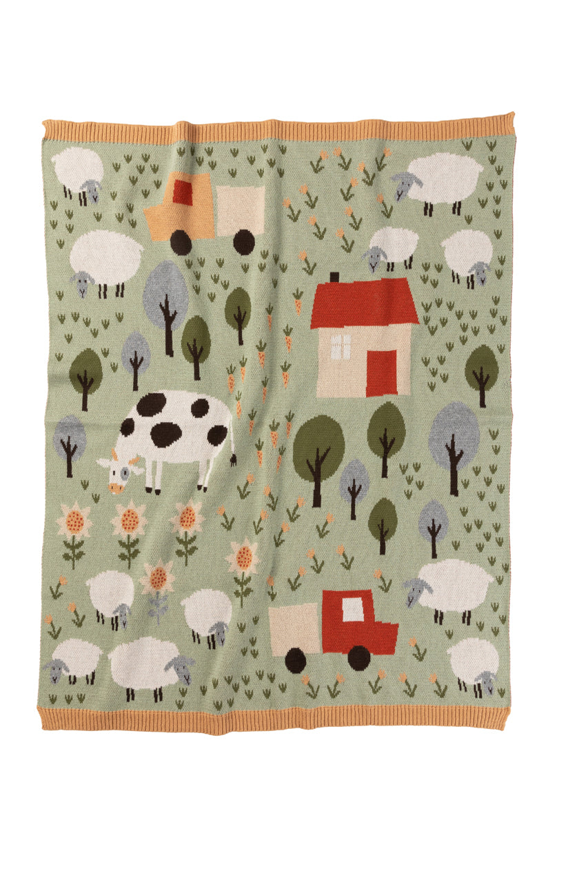 Cotton Baby Blanket - Up Country