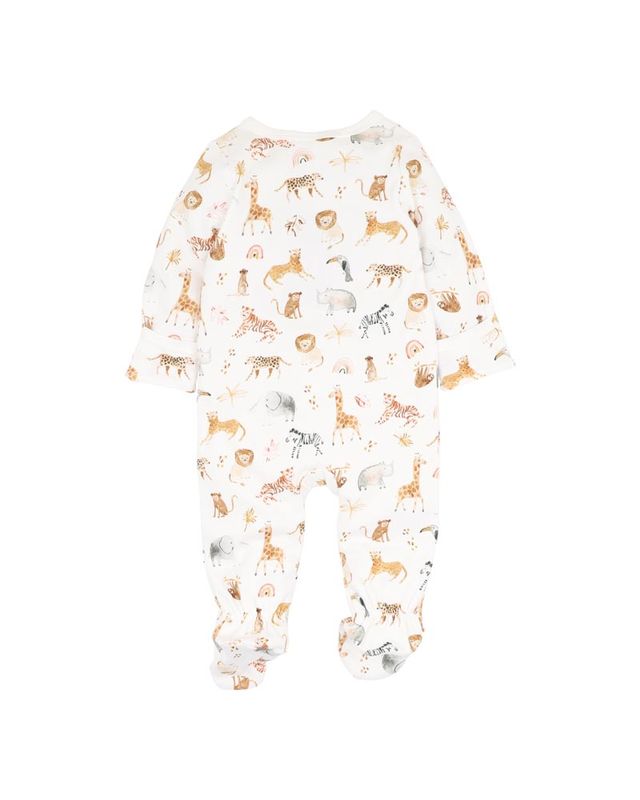 Billie L/S Zipsuit - Billie Print
