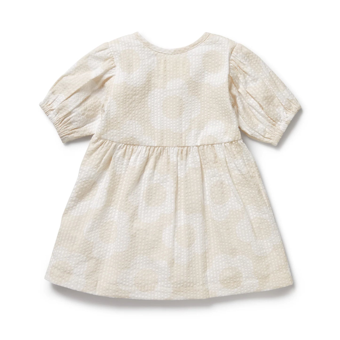 Daisy Bloom Organic Button Dress