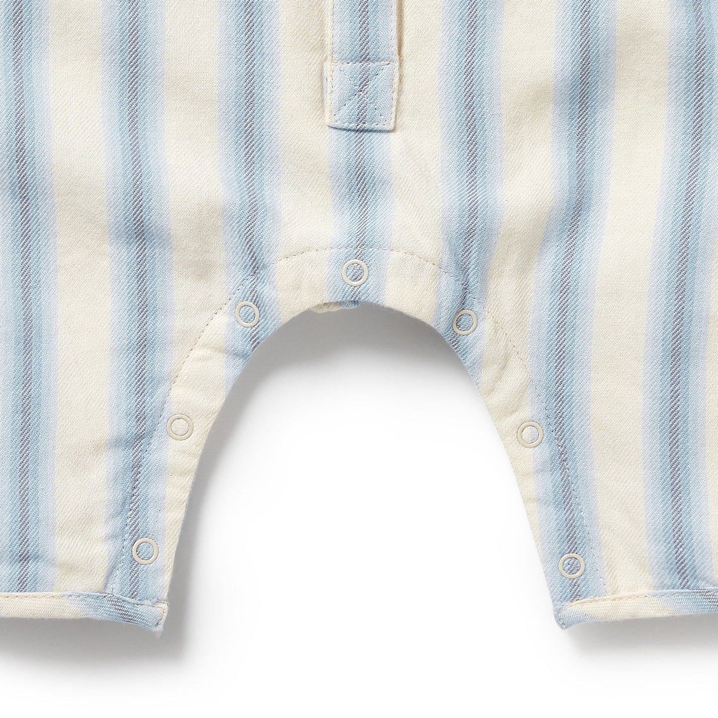 Deep Blue Stripe Organic Growsuit