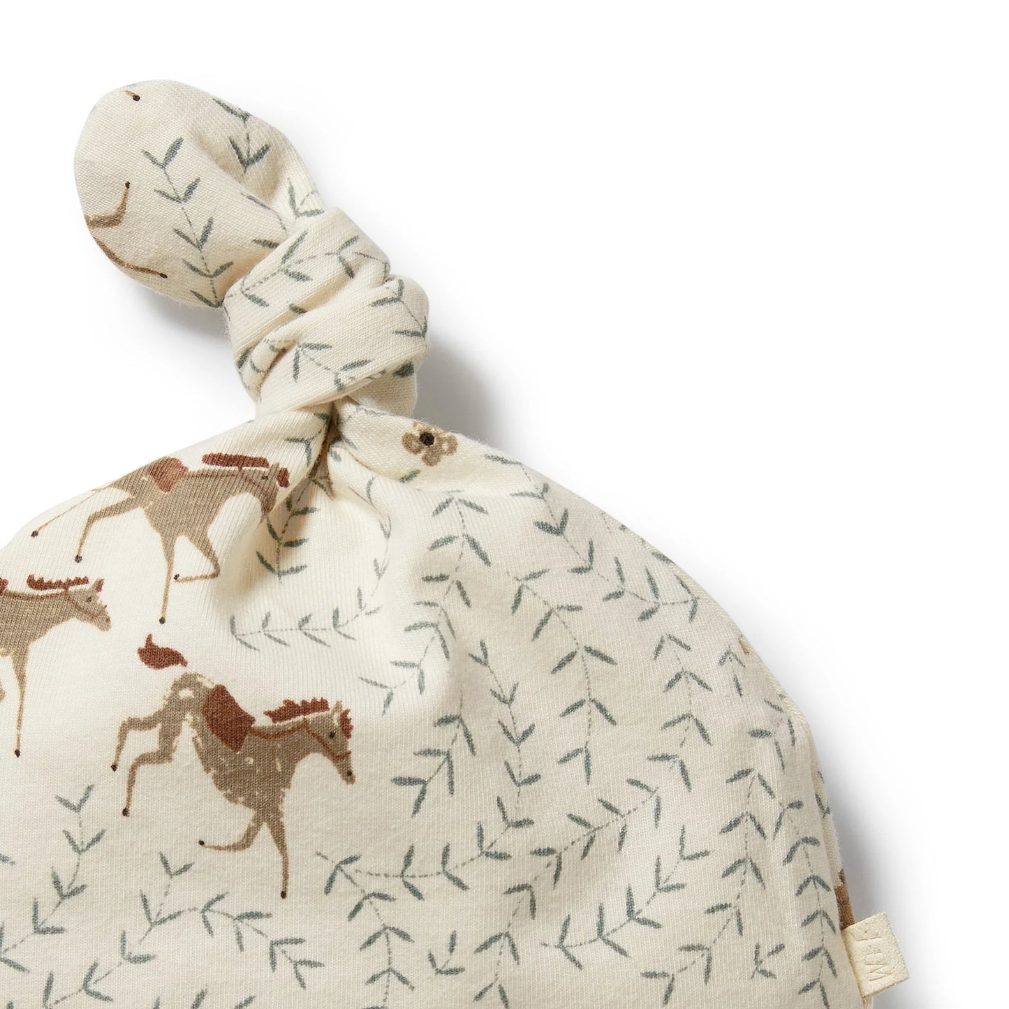 Organic Knot Hat - Trixie Horse