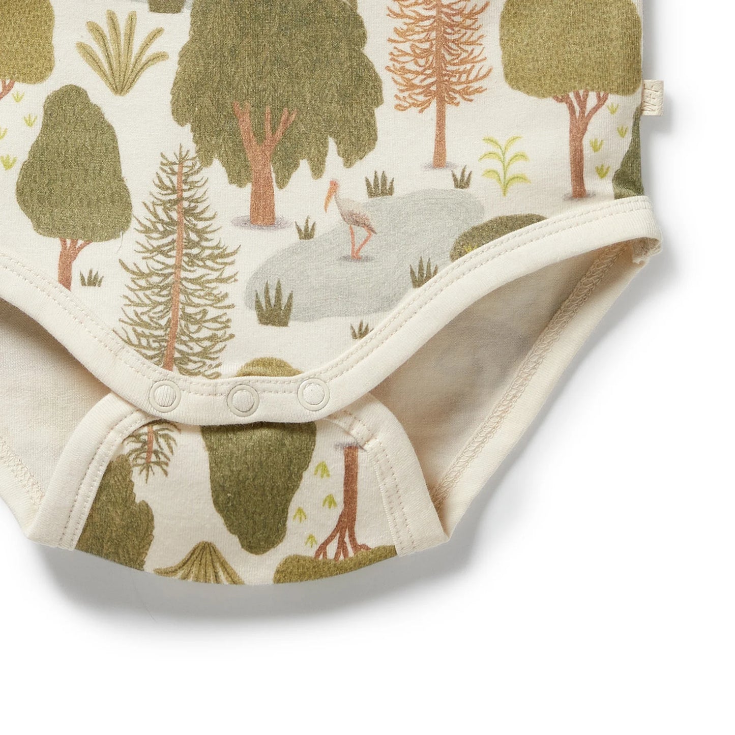 Organic Bodysuit - Little Trees