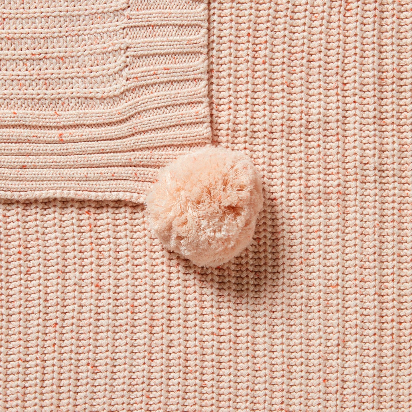 Knitted Blanket - Fairy Floss