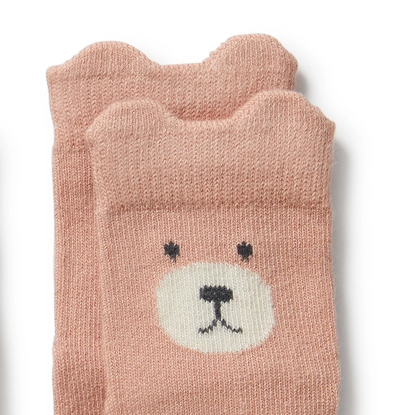 Girls Organic 4Pkt Baby Socks