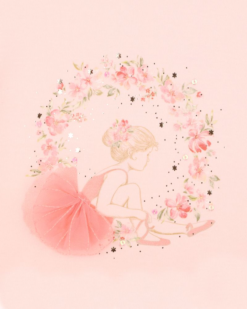 Chelsea Ballerina Tee - Pale Blossom