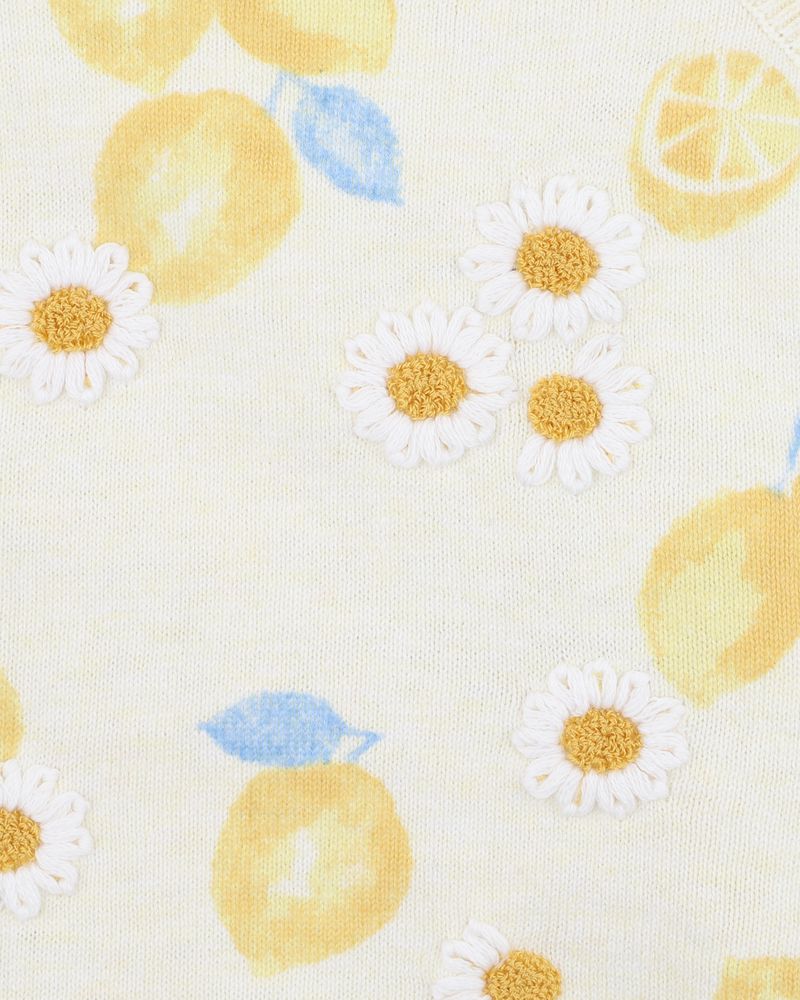 Piccolina Lemon Bodysuit - Lemon Drop