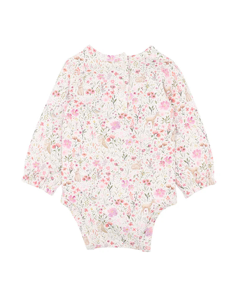 Flossy Print Bodysuit