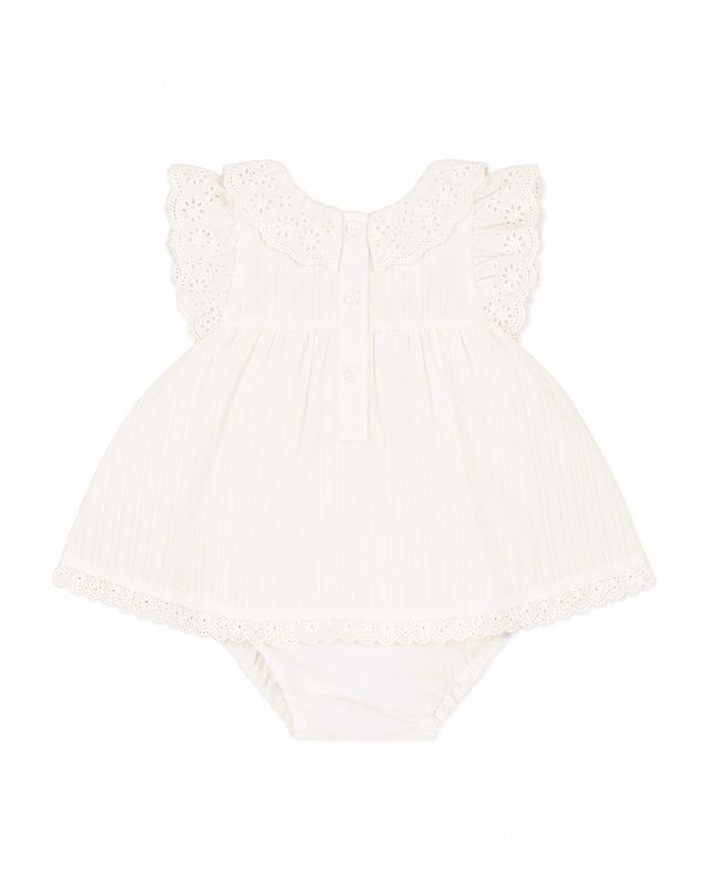 Willa Overlay Bodysuit - Cream