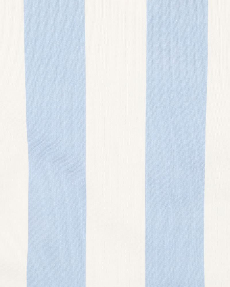 Max S/S Rugby Romper - Max Stripe