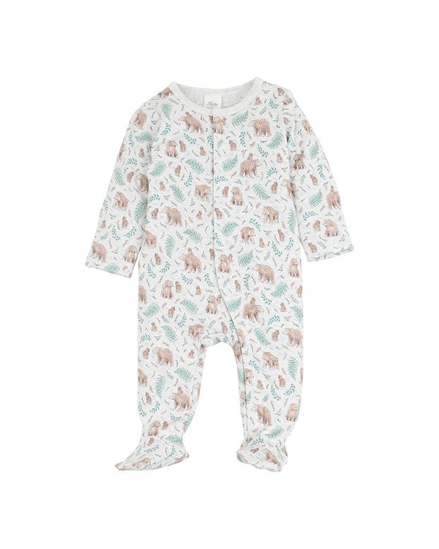 Mateo L/S Zip Onesie - Mateo Print