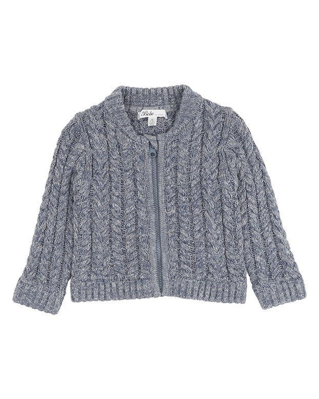 Oliver Cable Cardigan - Indigo