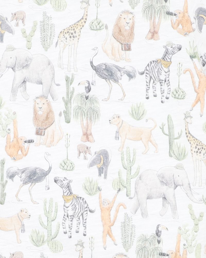 Ellis Print S/S Zip Romper