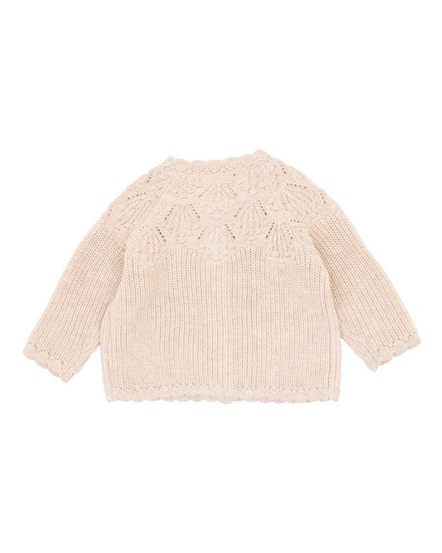 Cream Marl Cardigan