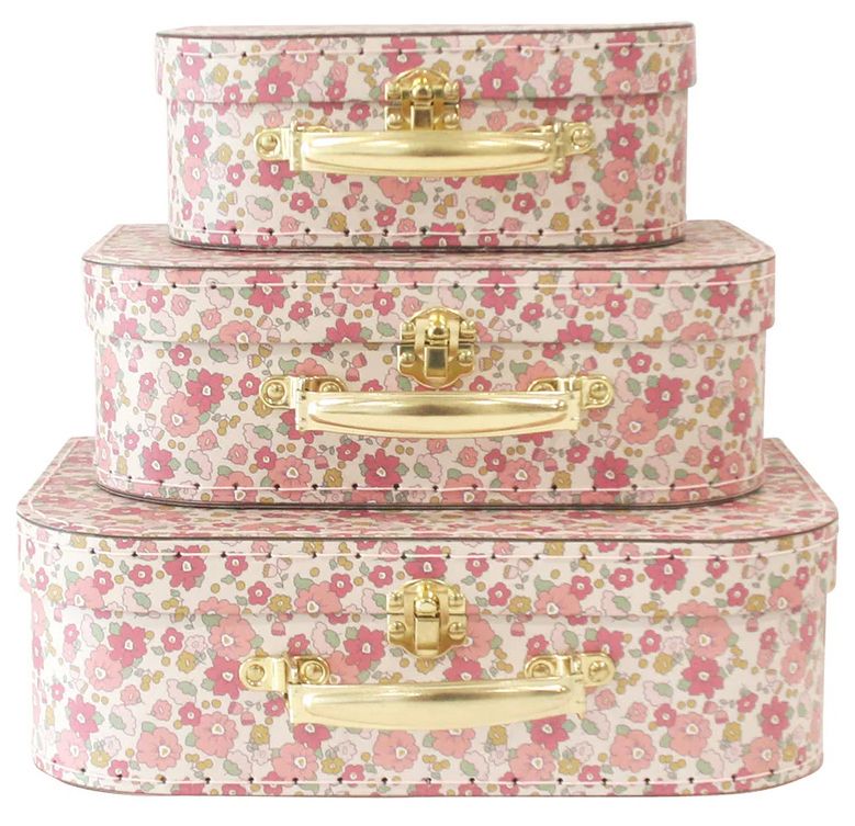 Kids Carry Case Set - Vintage Rose