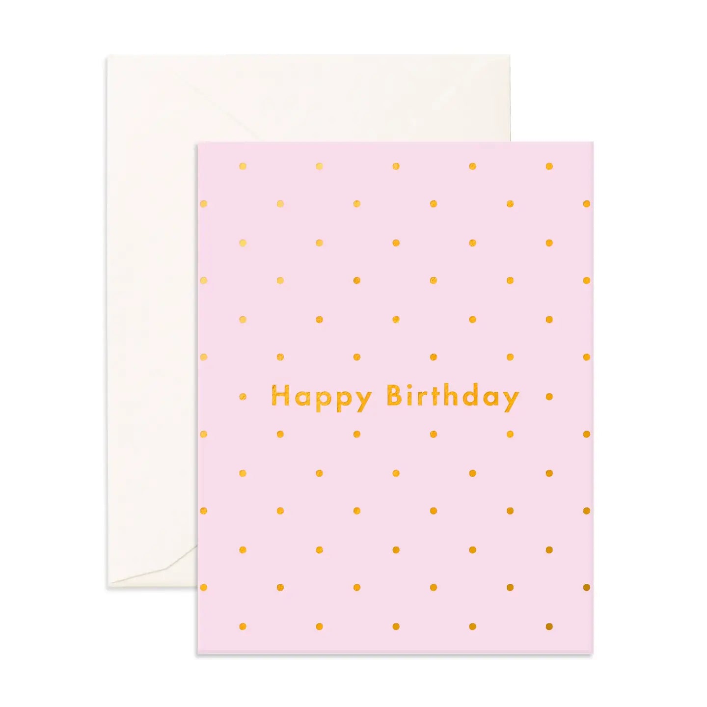 Card - Birthday Lilac Dots