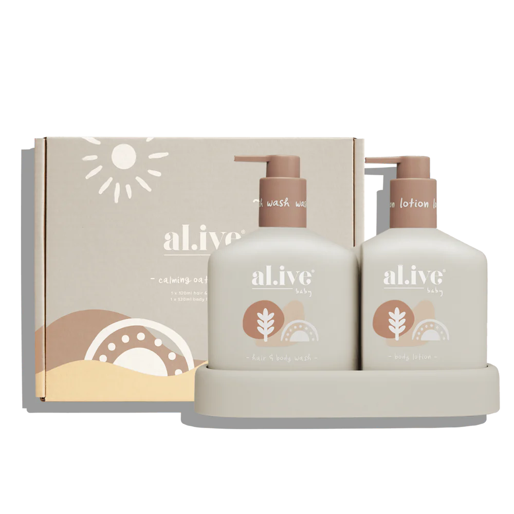Al.ive Calming Oatmeal Baby Duo
